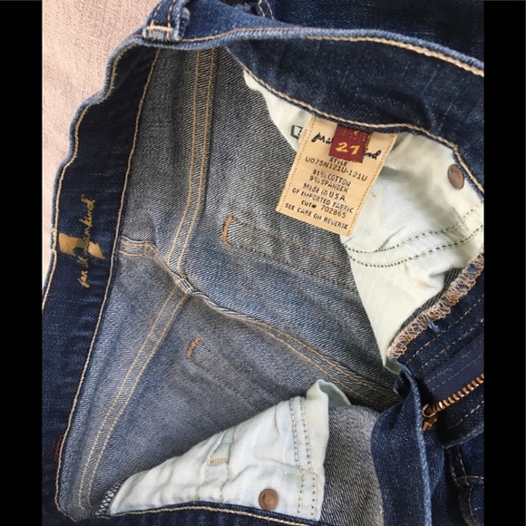 7 for All Mankind bootcut jeans- size 27 - Picture 2 of 4